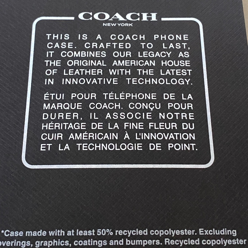COACH iPhone 16 Folio Case - Picture 6 of 9